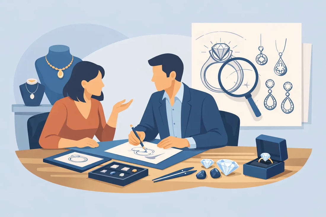 What to Expect From a Custom Fine Jewelry Design Consultation