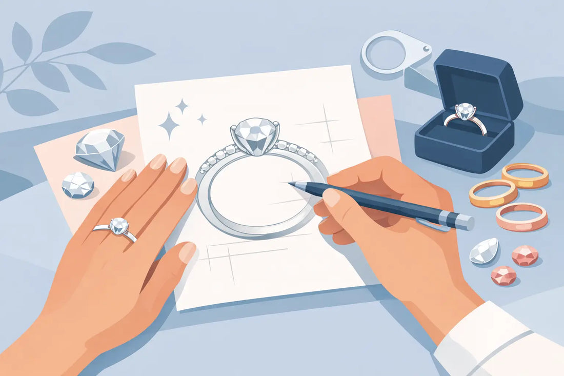 Bespoke Engagement Ring Design, Defined by You