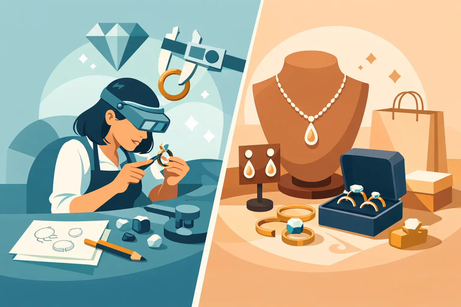 Custom Versus Ready Made Jewelry for You